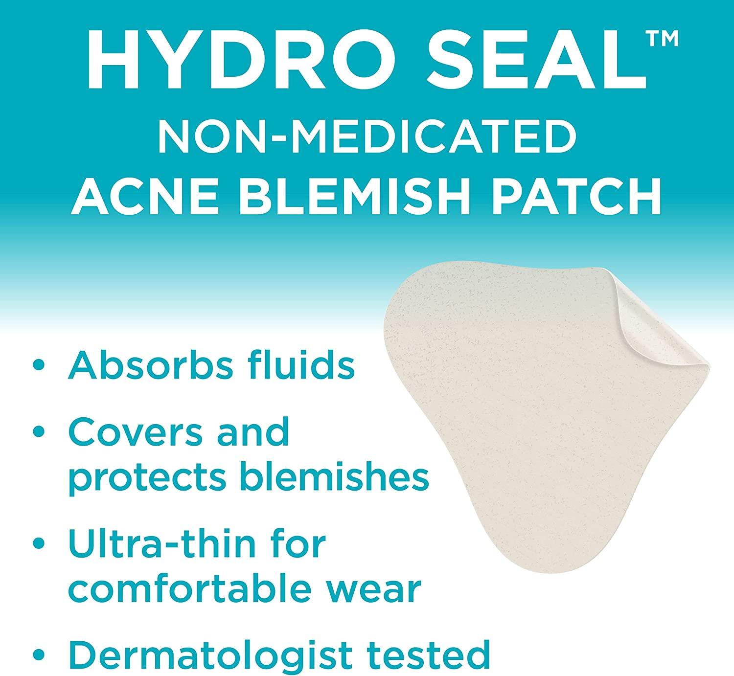 BandAid Brand Hydro Seal Acne Patches for Face, NonMedicated Acne