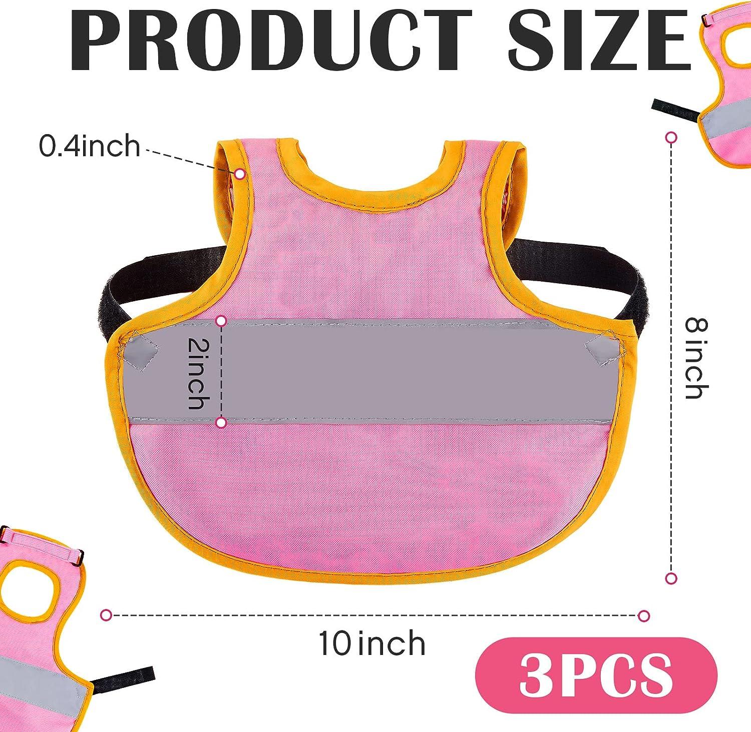 Larrel Chicken Back Protector, 2PCS Hen Reflective Vest