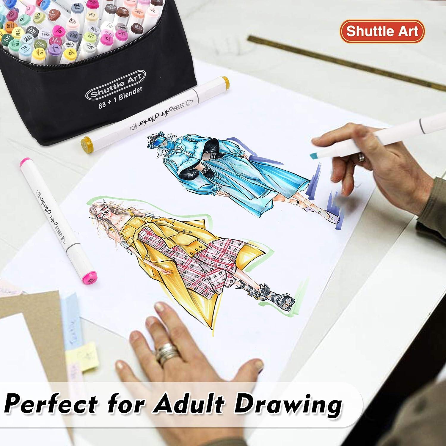 Drawing with Permanent Markers: Five Tips