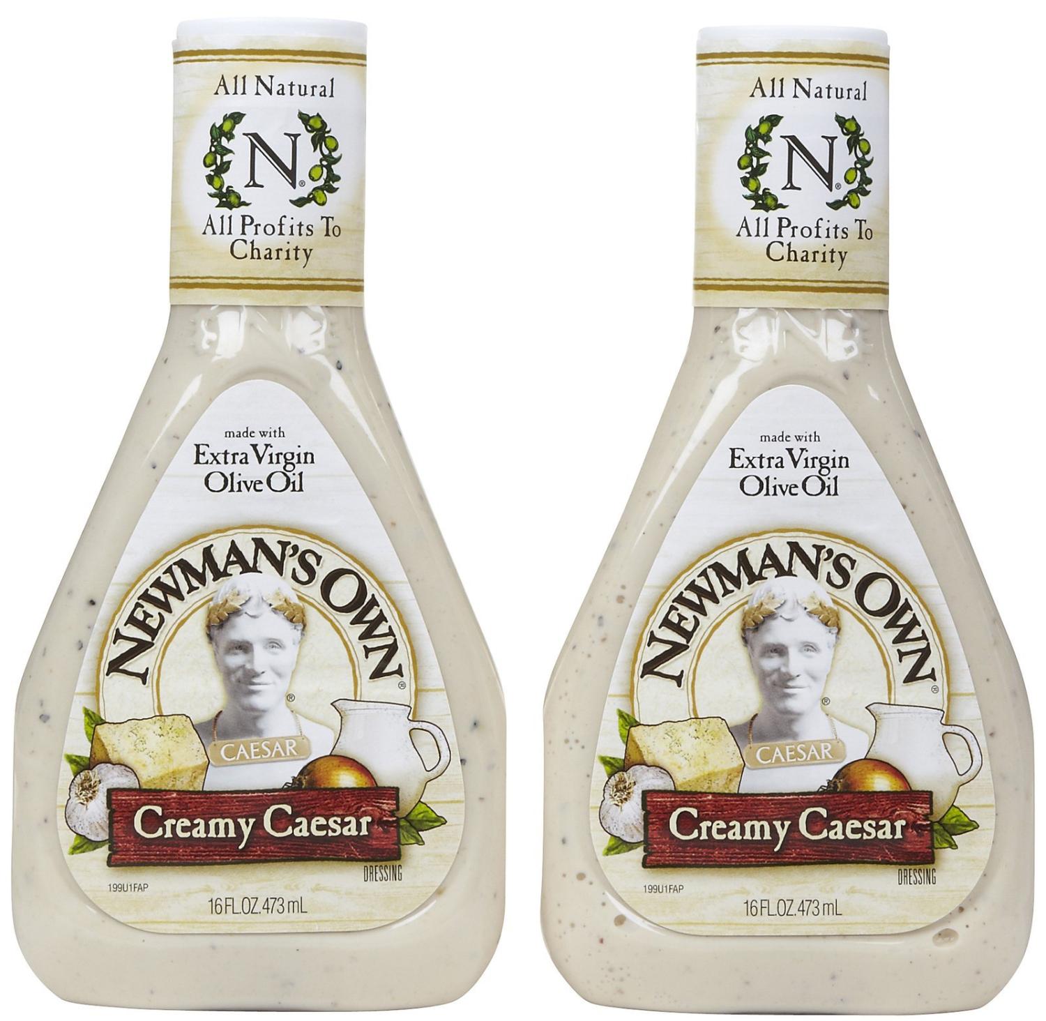 Newman's Own Creamy Ceasar Dressing , 16 Ounce , 2 Pack