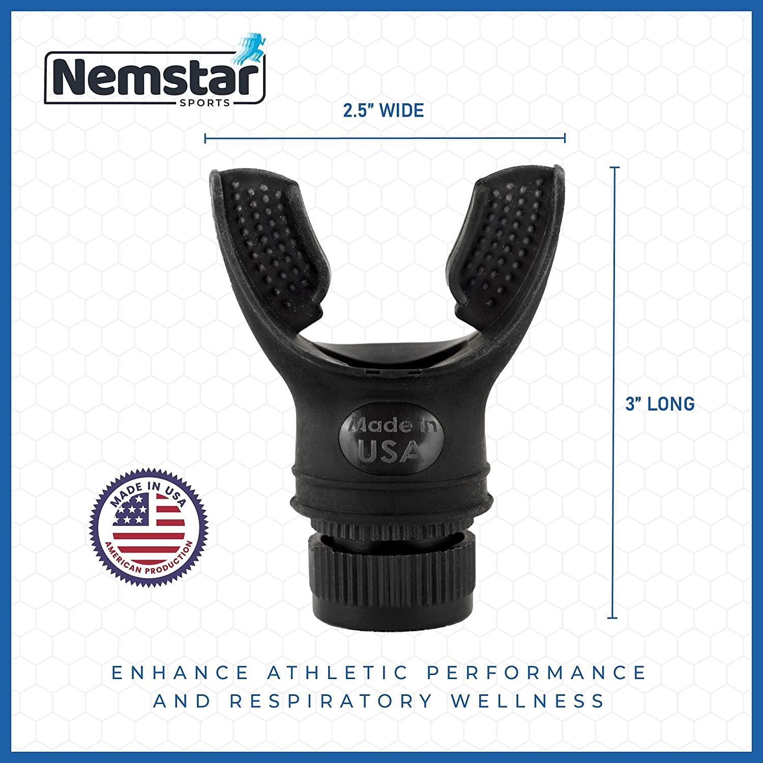 Nemstar Breathing Exercise Device Lung Exerciser Device for Expiratory