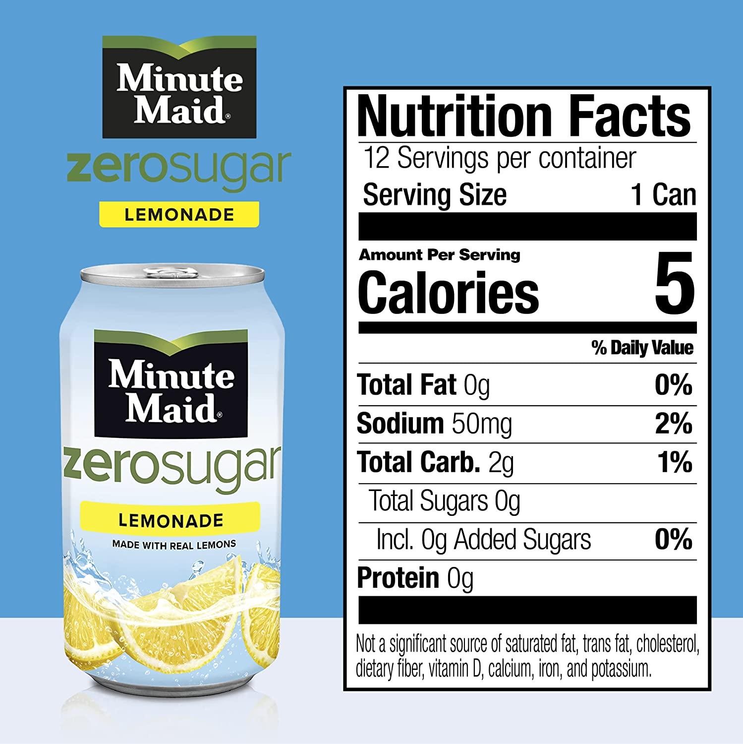 How Much Lemonade Has Minute Maid Sold Year 2023 Minute Maid Lemonade Label