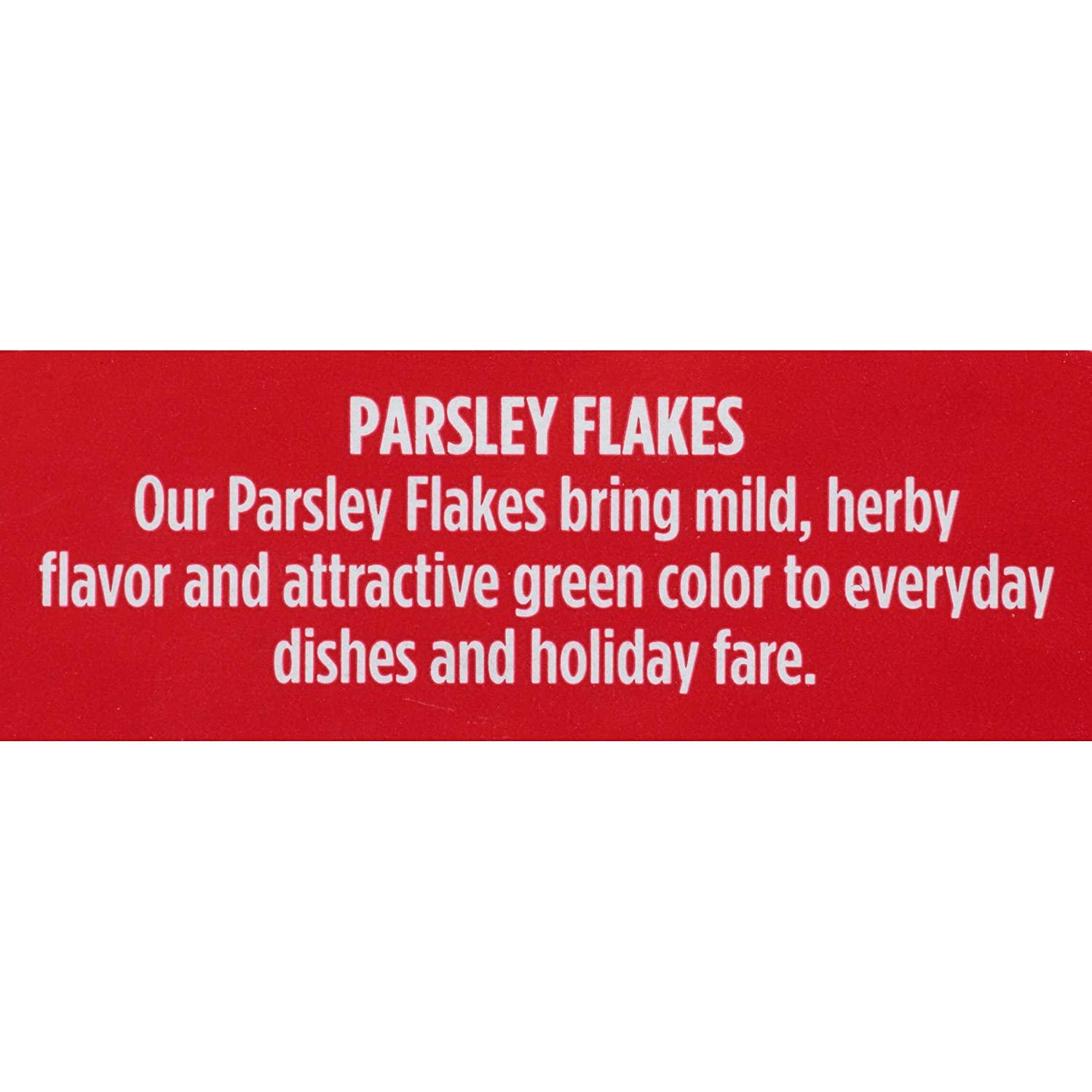 McCormick Parsley Flakes, 0.87 oz 0.87 Ounce (Pack of 1)