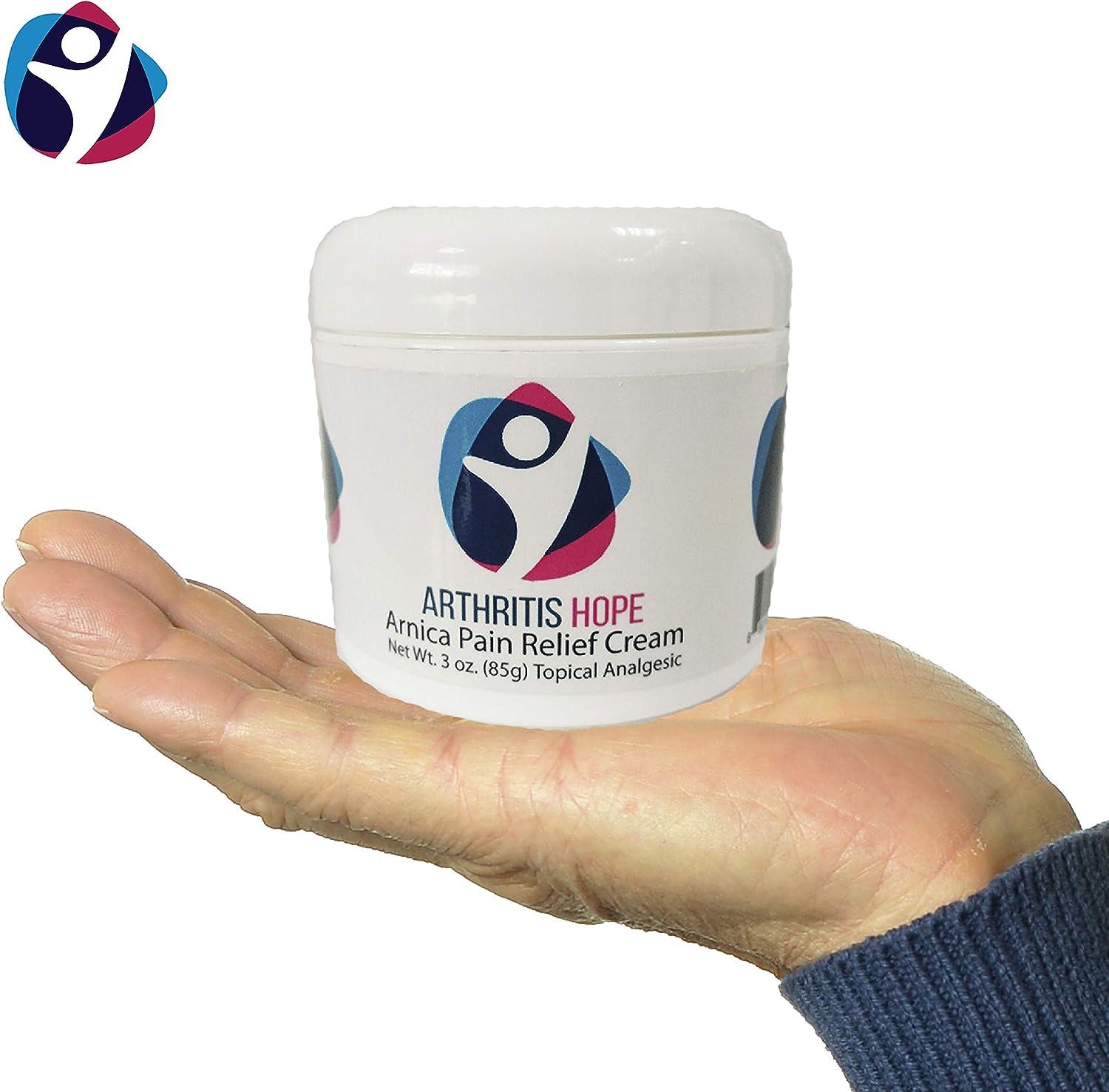 Pain Relief Cream with Arnica & 8 Natural Ingredients