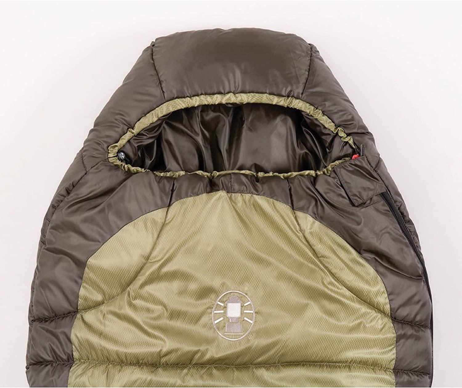 Coleman North Rim 0F Cold-Weather Mummy Sleeping Bag for Big