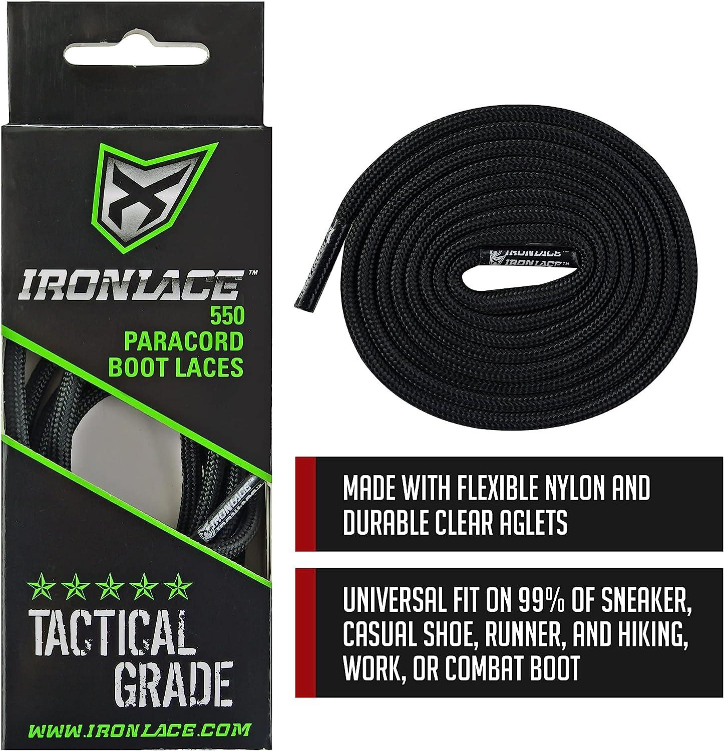 Ironlace | Ironlace Paracord 550 Boot Laces and Shoelaces