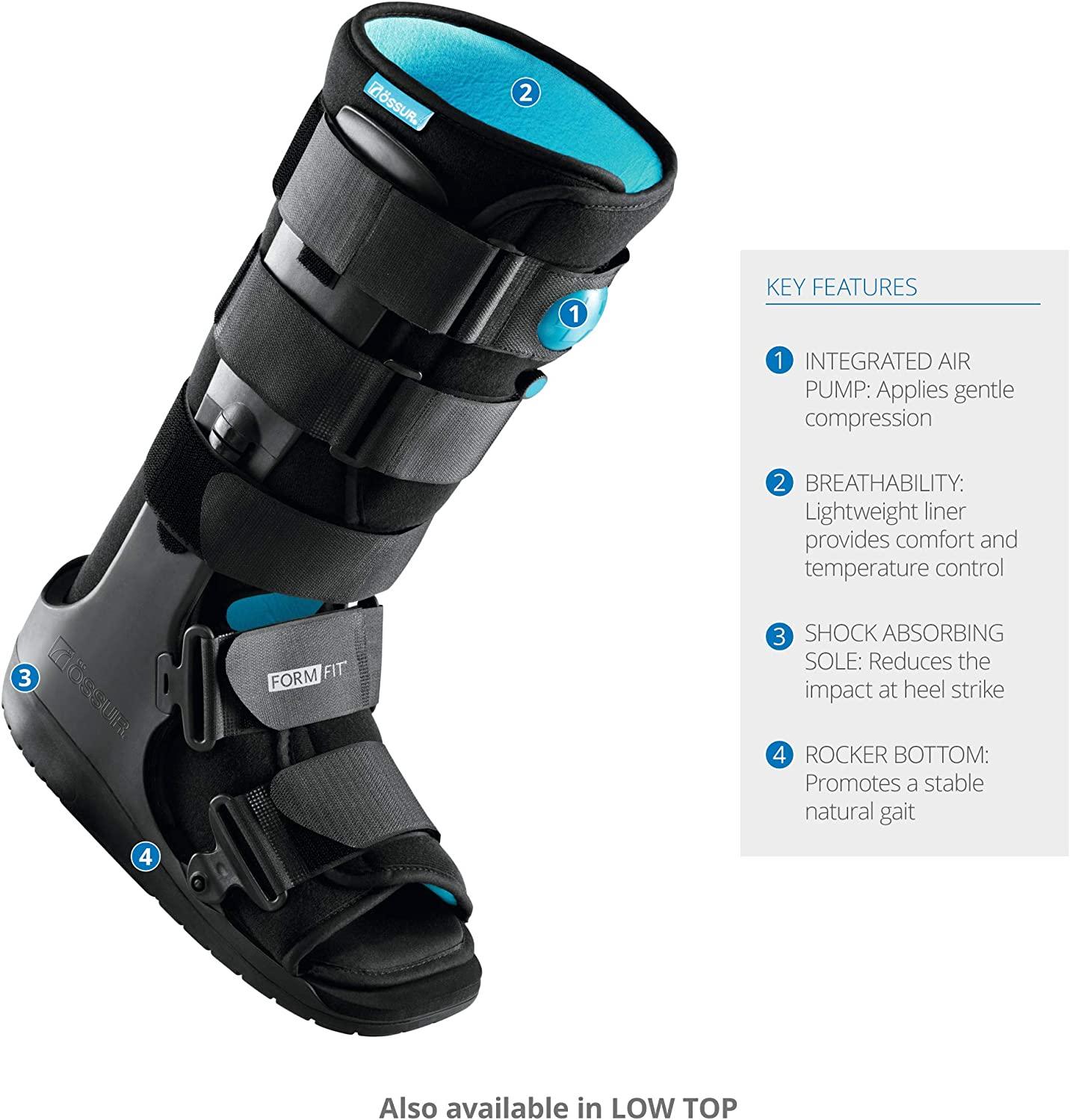 Ossur Formfit Walker Boot with Air Medical Grade Immobilization for
