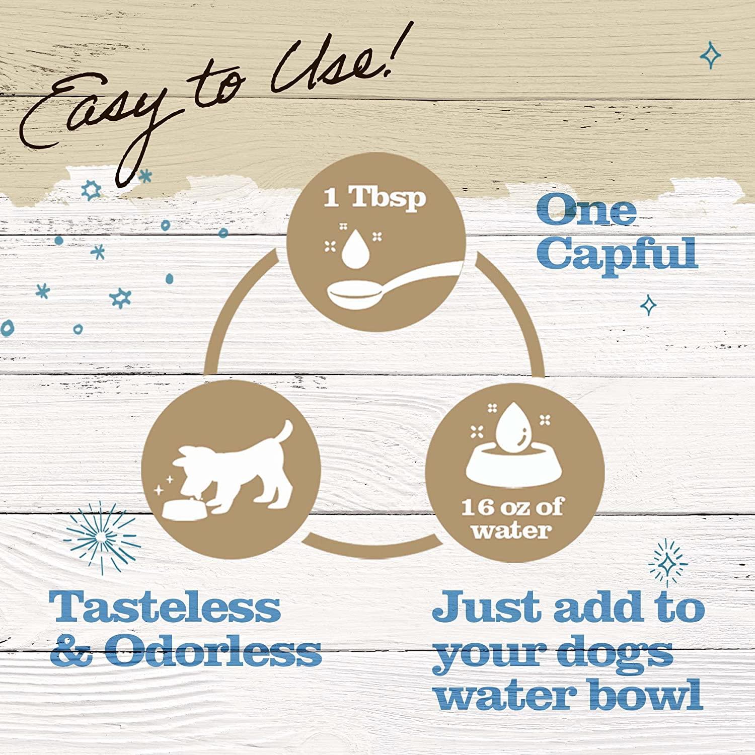 Dr. Pol Cat & Dog Dental Water Additive Dog Dental Care for Fresh