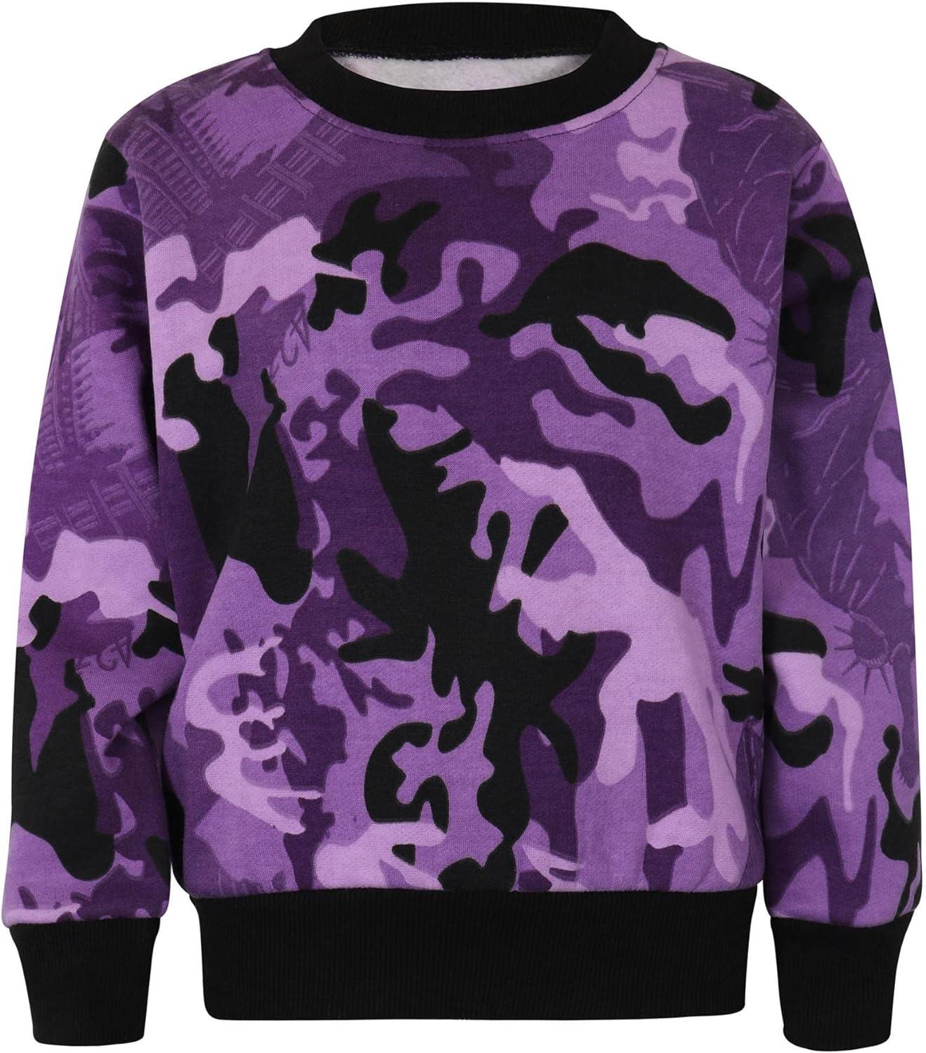 Uccdo Kids Toddler Boys Camouflage Jackets Casual Hoodie Sweatershirt Pullover 1-7 Years - View #6