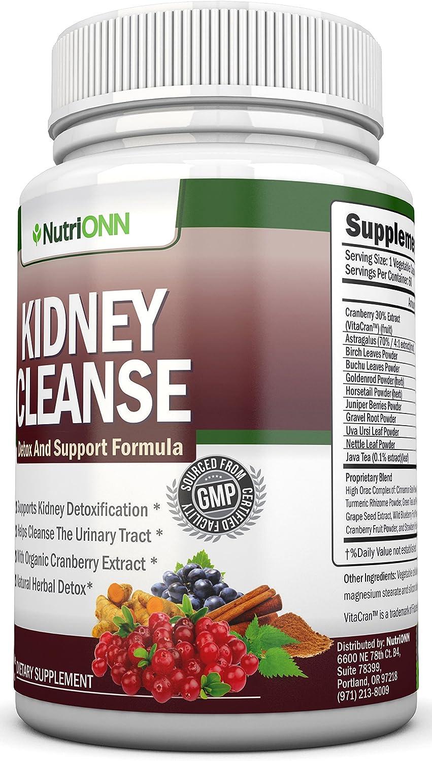 KIDNEY CLEANSE Detox and Support For Urinary Tract Bladder and