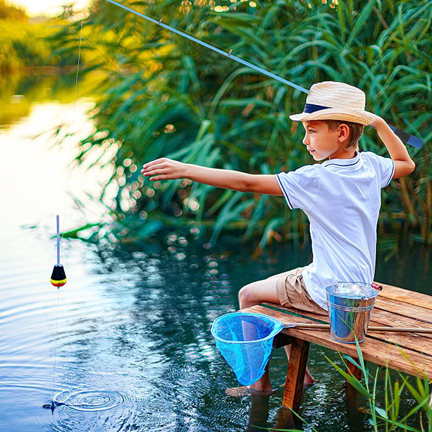 Child Spinning Fishing Reel Set Complete Set of Equipment Fishing