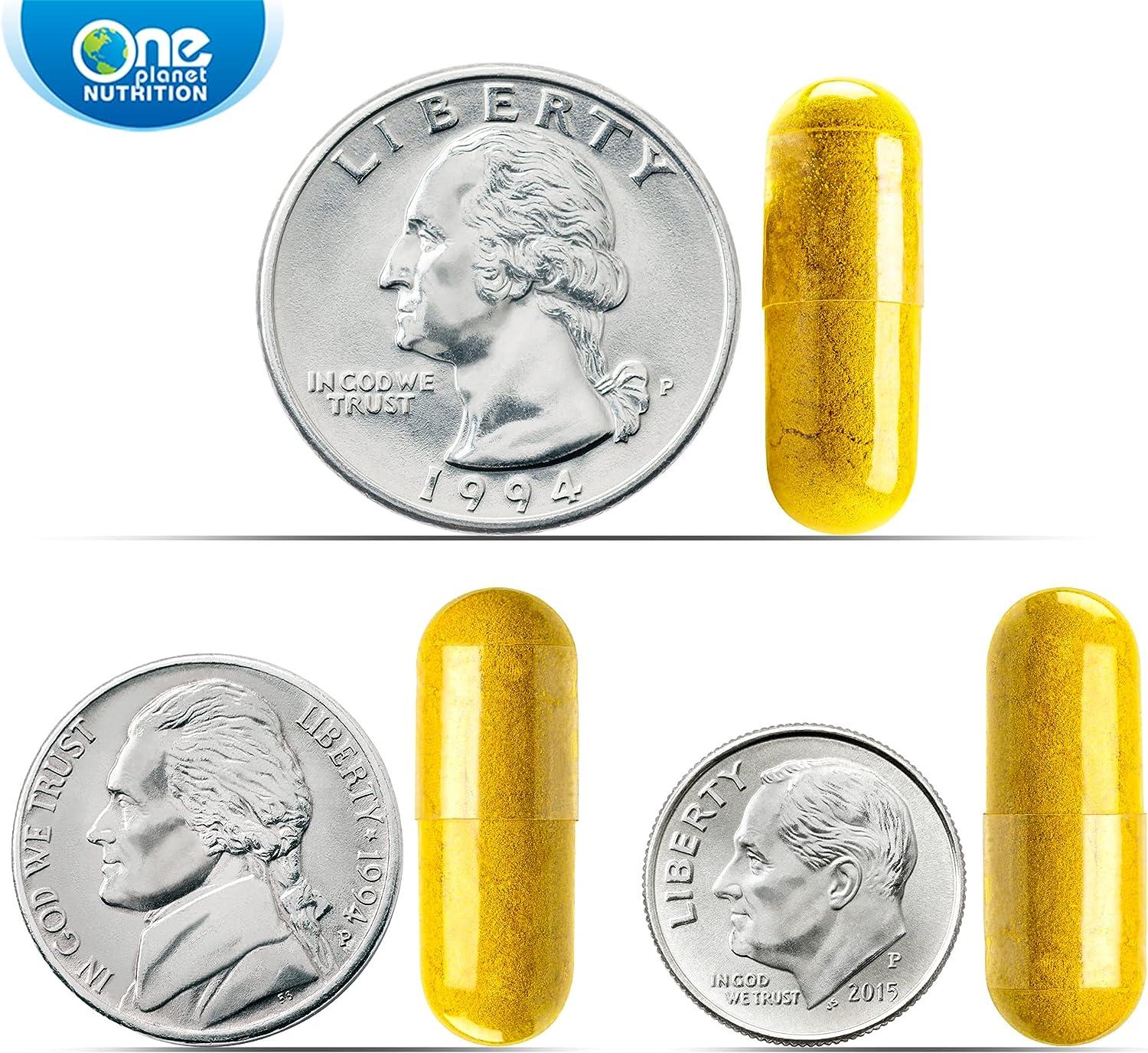 One Nutrition Nano Curcumin 500 mg, Turmeric Curcumin Water