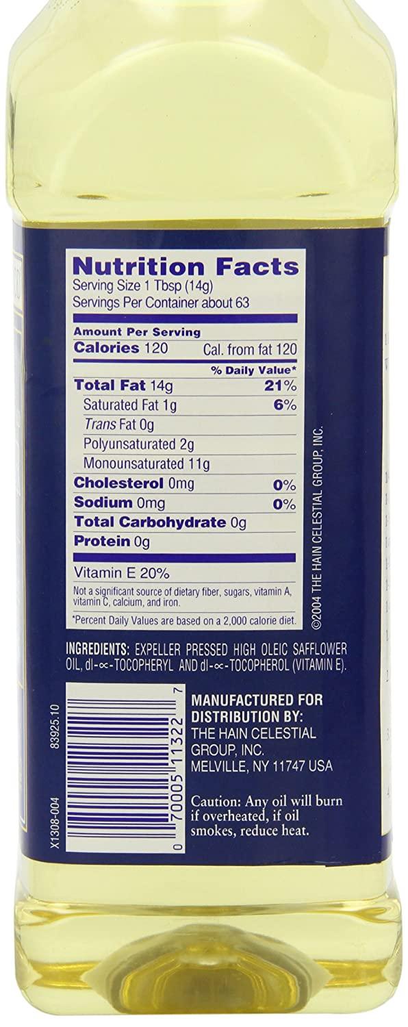 Hollywood Safflower Oil, 32 Ounce Bottles (Pack of 3)