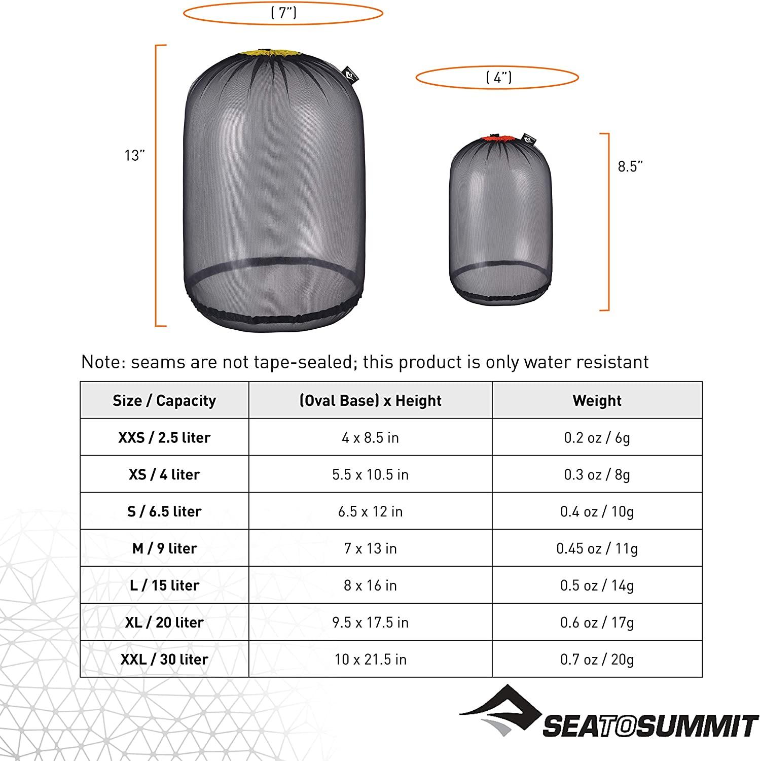 Sea to summit ultra mesh stuff sack hotsell