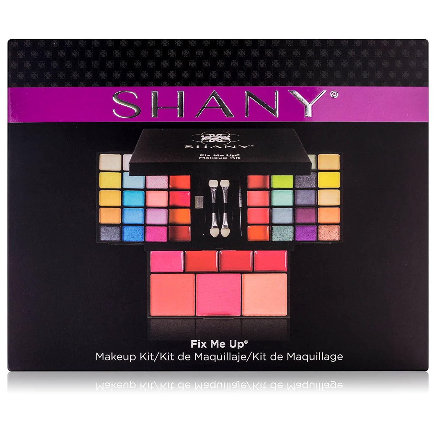 SHANY 'Fix Me Up' Makeup Kit - Eye Shadows, Lip Colors, Blushes, and  Applicators