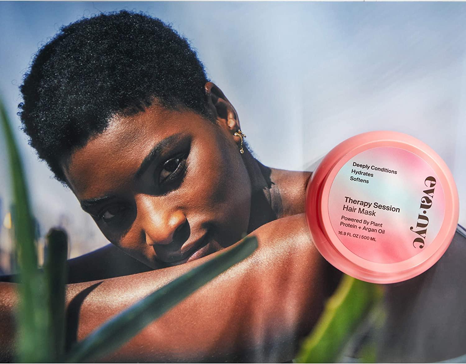 Eva NYC Therapy Session Hair Mask, 16.9 fl oz 16.9 Fl Oz (Pack of 1)