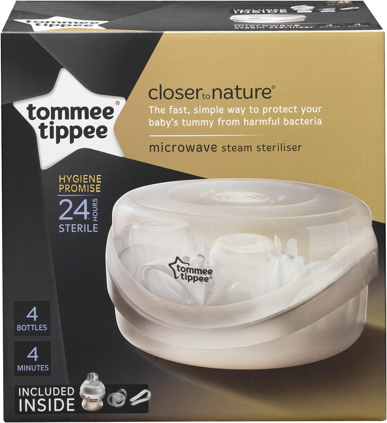 Tommee Tippee Microwave Steriliser Quick & Easy Bottle Sterilisation