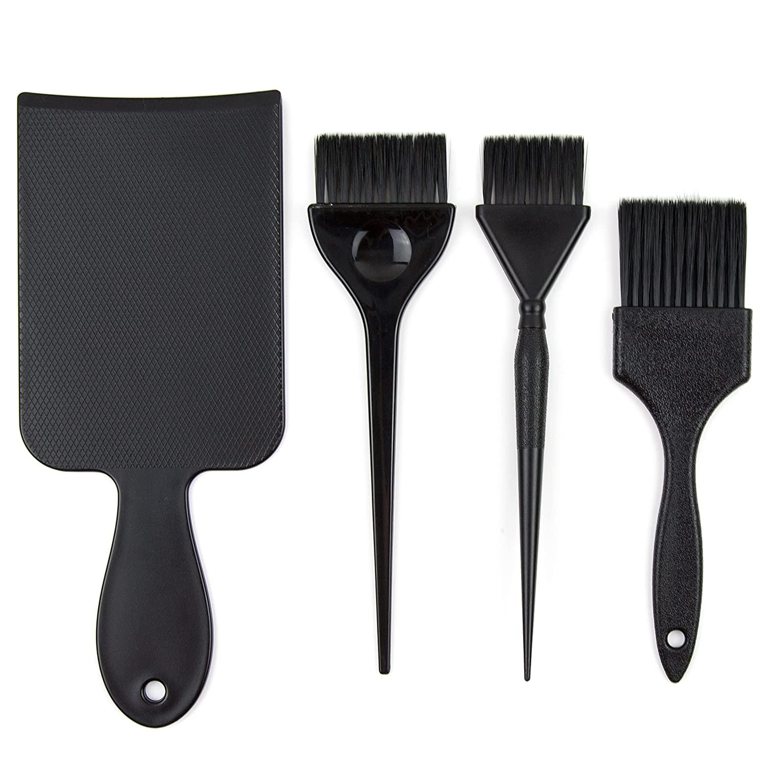 Professional Hair Dye Tool Kit Brushes, Bowl, Whisk, Balayage Board