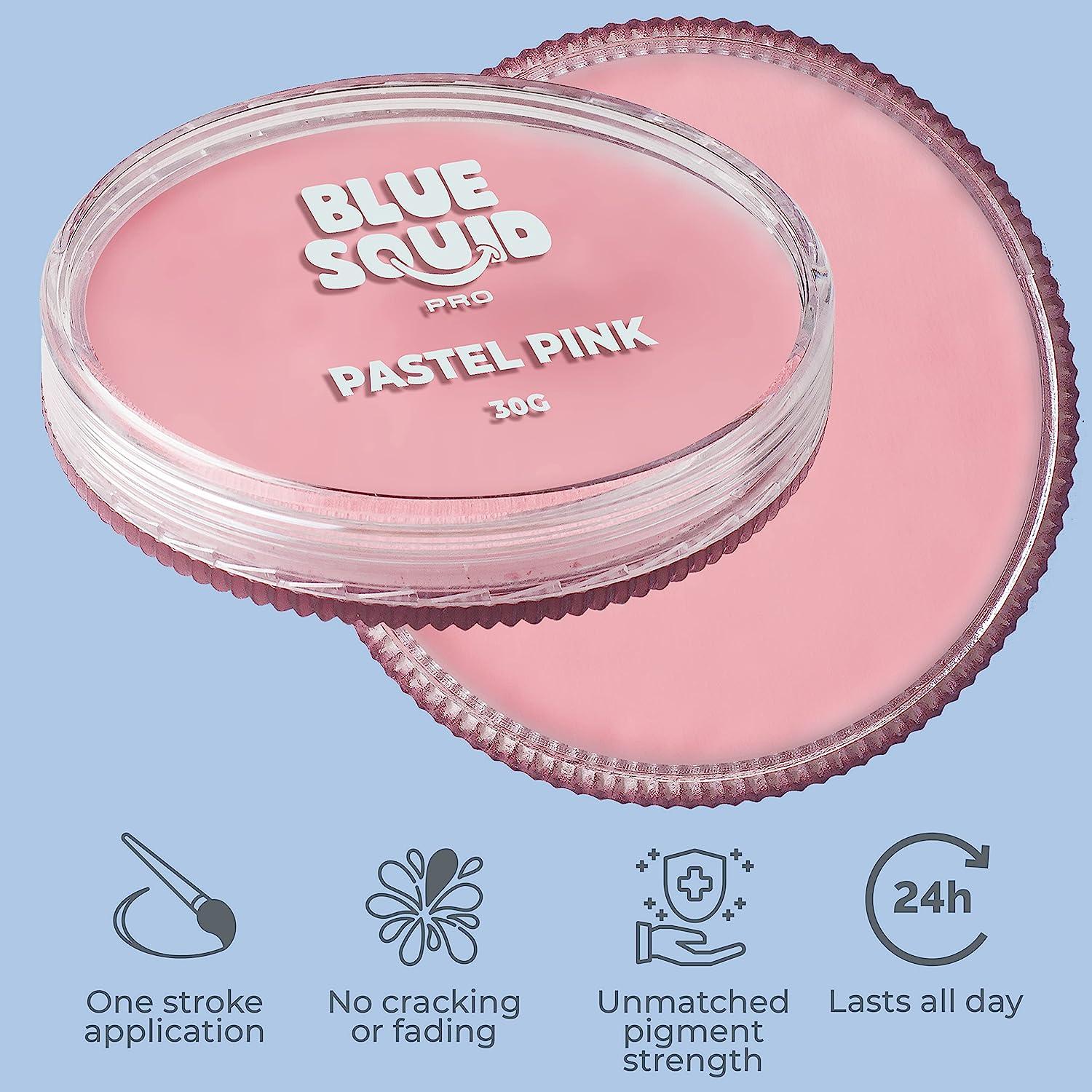 Blue Squid PRO Face Paint - Classic White (30gm), Professional Water Based  Single Cake Face & Body