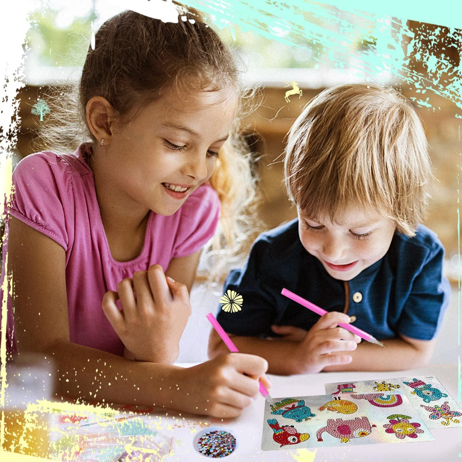 8 Pcs Diamond Painting Coasters with 1 Holder,Mandala Diamond Dotz Art  Coasters Kits for Beginners,Adults and Kids Small Diamond Painting Kit Art  Craft Supplies 