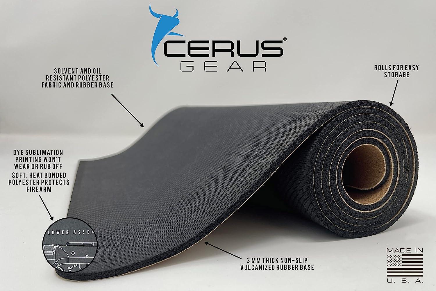 Cerus Gear 3mm PROMATS 12x17 1911 Schematic Char Gray
