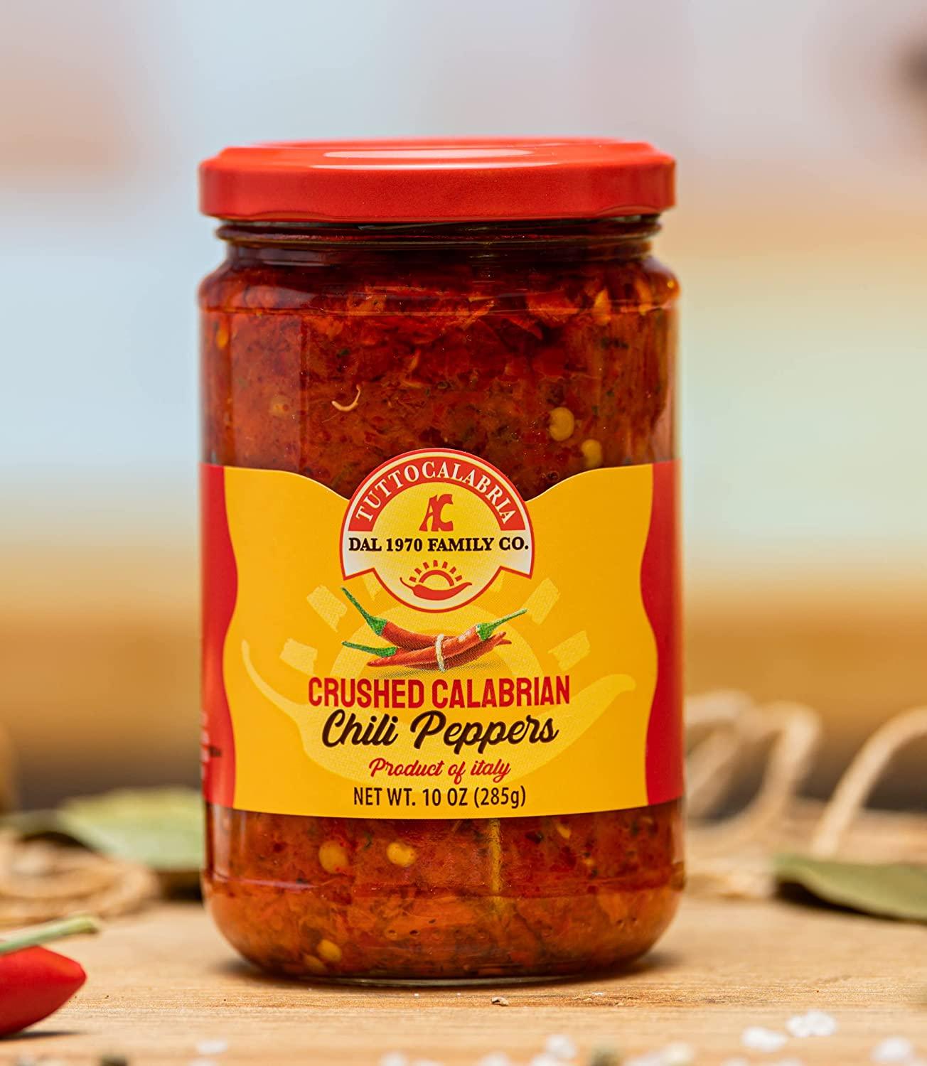 Crushed Calabrian Chili Pepper, Paste / Spread / Sauce, Hot, Savory