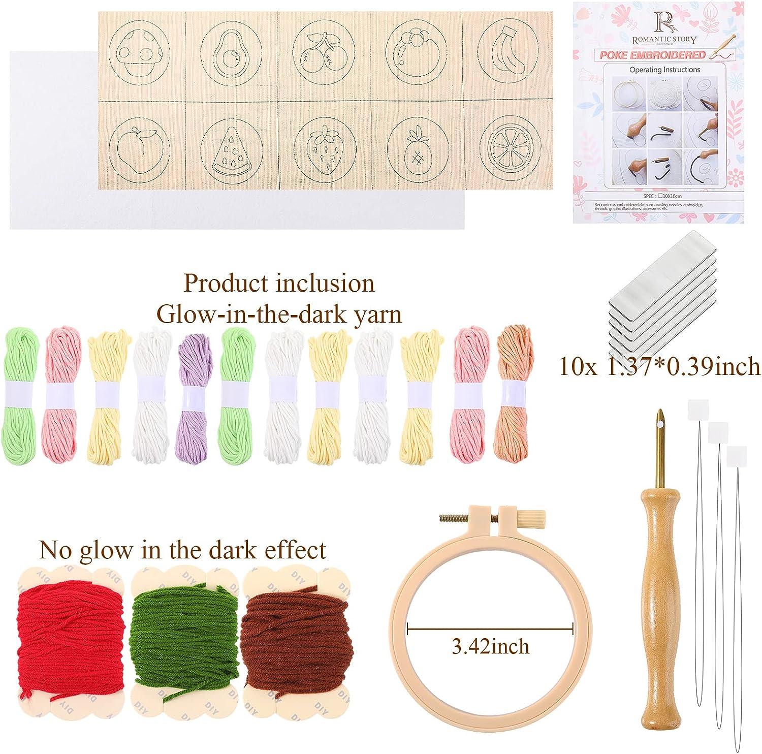 6PCS Embroidery Punch Needle Food Series Refrigerator Magnets Set -  Needlecrafts & Yarn, Facebook Marketplace