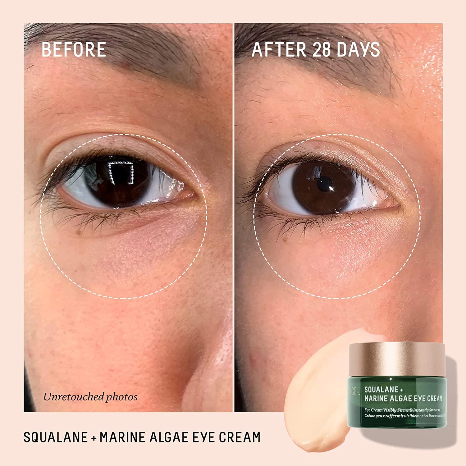 Biossance Squalane + Marine Algae Eye Cream. Rich AntiAging Face Cream