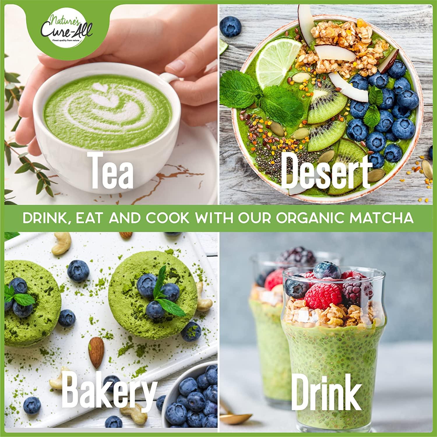 Organic Japanese Culinary Matcha Powder, Matcha Green Tea Culinary Grade, 1st Harvest Culinary