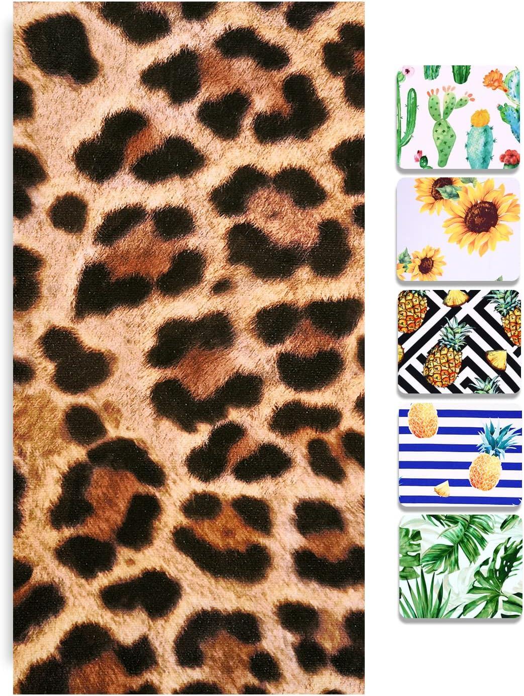 Cheetah print sales beach towel