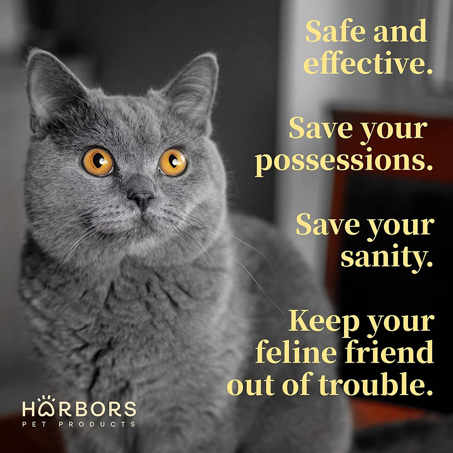 Harbors Cat Repellent and Trainer Cat Repellent Spray Indoor 4 oz