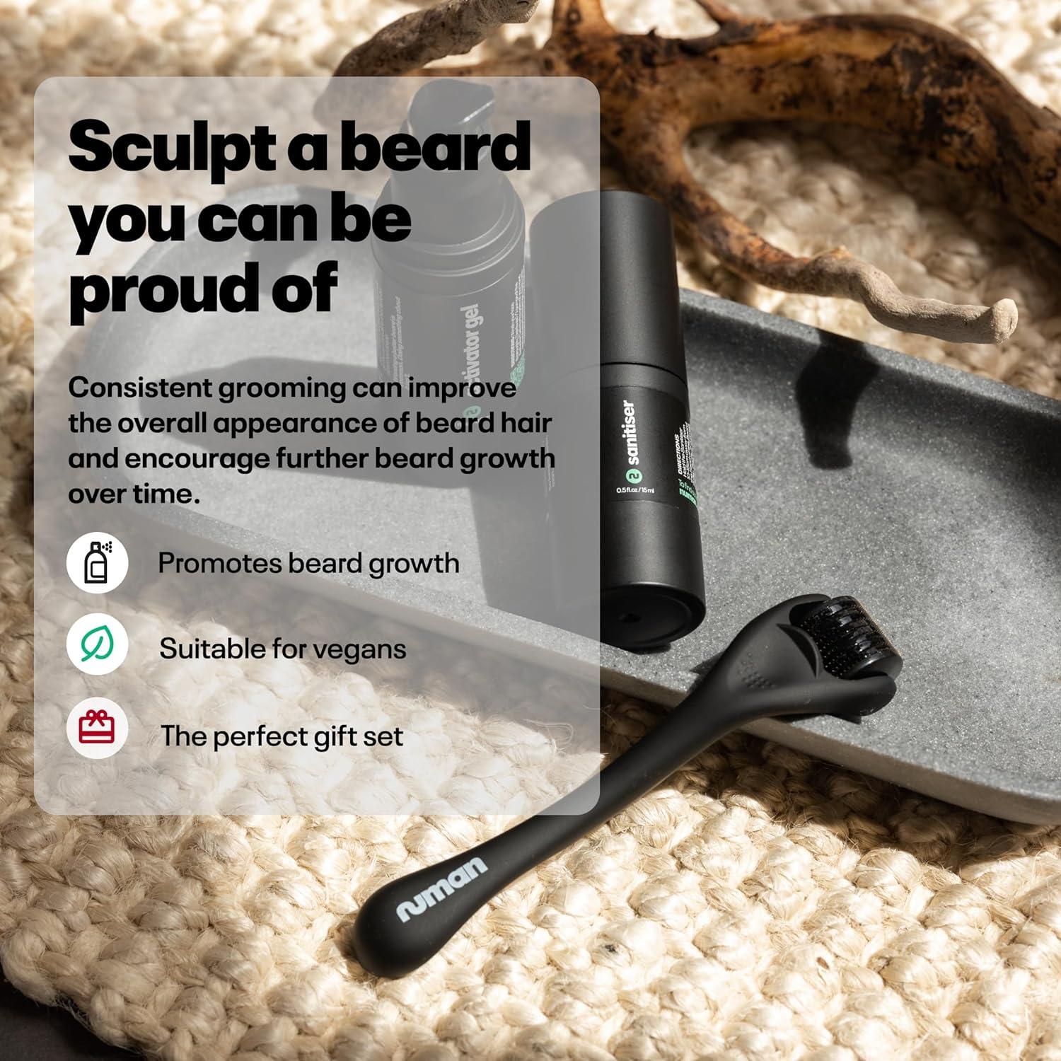 Numan Beard Roller Derma Roller for Men Stimulate Beard and Hair