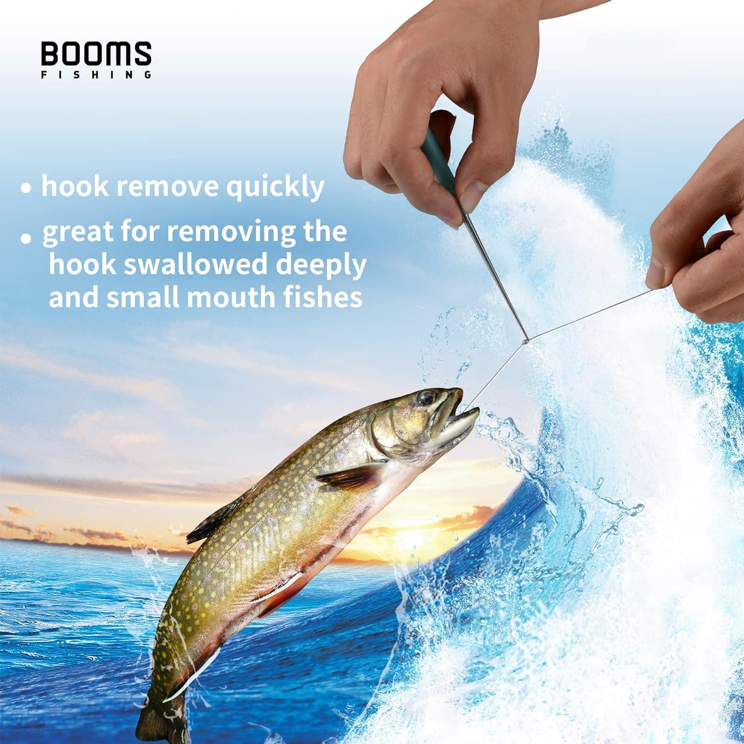 Booms Fishing R07 2 Pack Fish Hook Remover 5 Mini Dehooker with