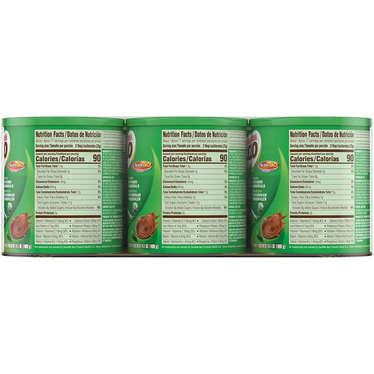 Nestle MILO ActivGo Chocolate Malt Powder Drink Mix