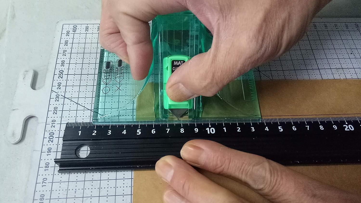 Cutter 45 & 90 Degree Bevel Mat Board Cutter with 3pcs Free Replacement