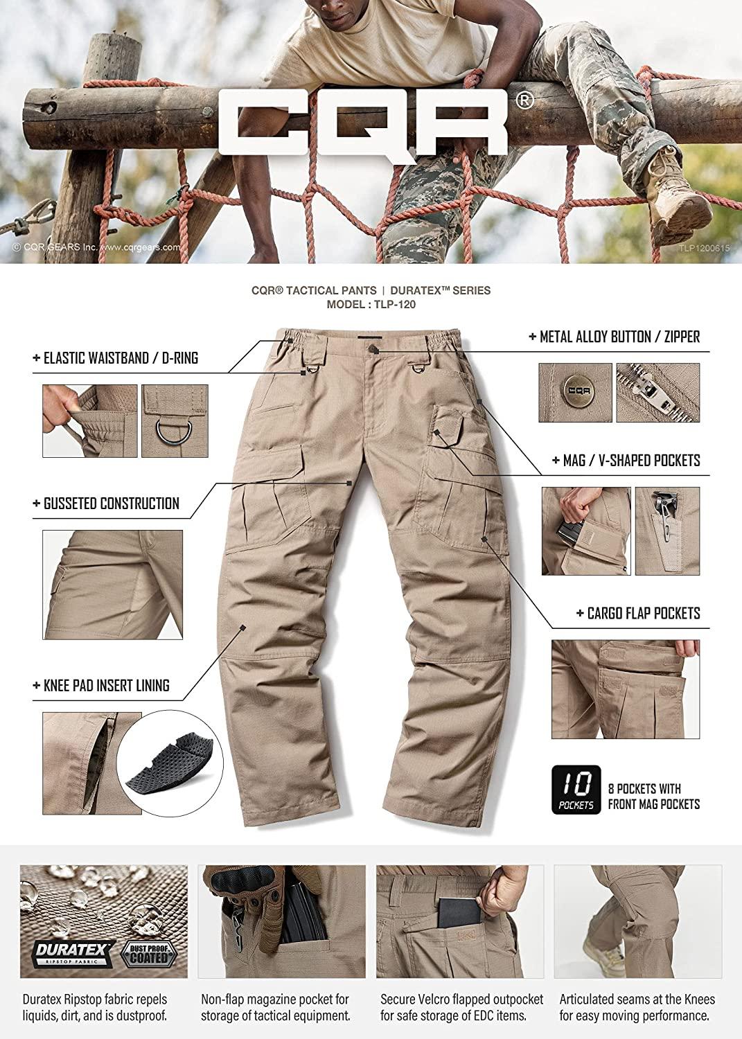 Durable, Reinforced Nylon Tactical Pants, Men's VersaTac-Mid Pant