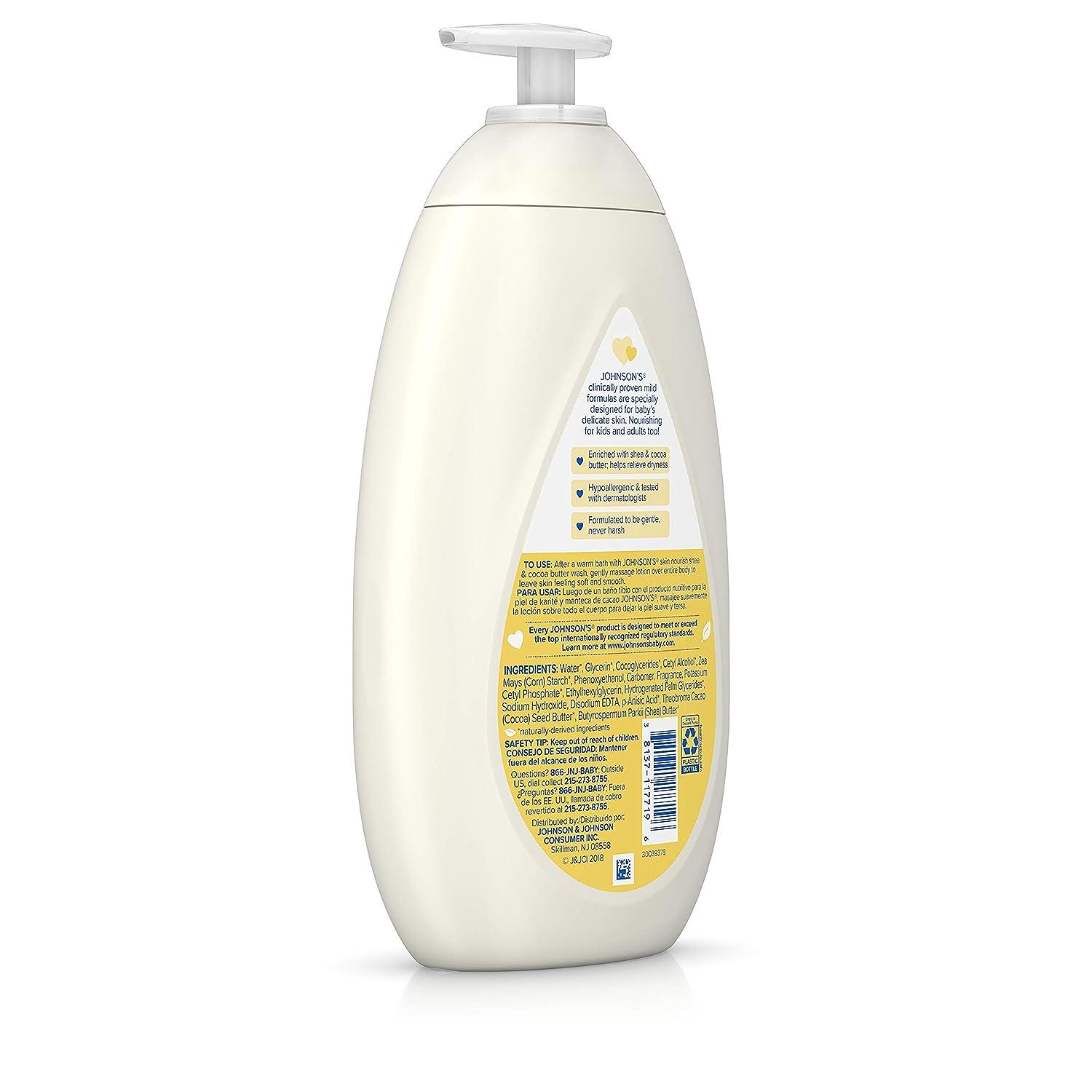 Johnson's skin nourish sweet apple lotion sales