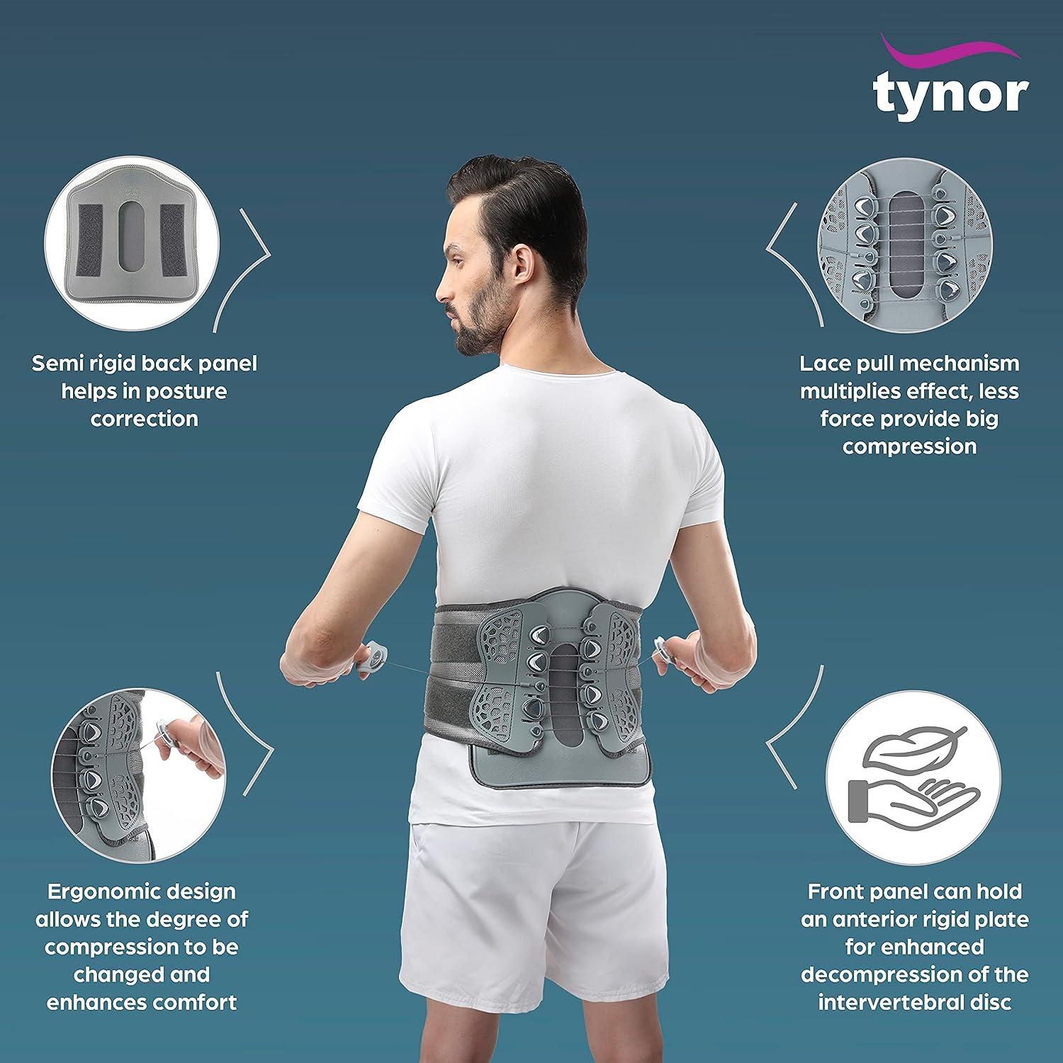 TYNOR LSO Lumbar Decompression Back Brace Lumbosacral Belt with