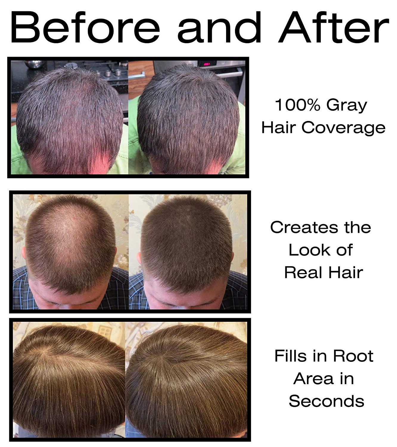 Thicken It 100 Scalp Coverage Hair Powder DARK BROWN TalcFree .32