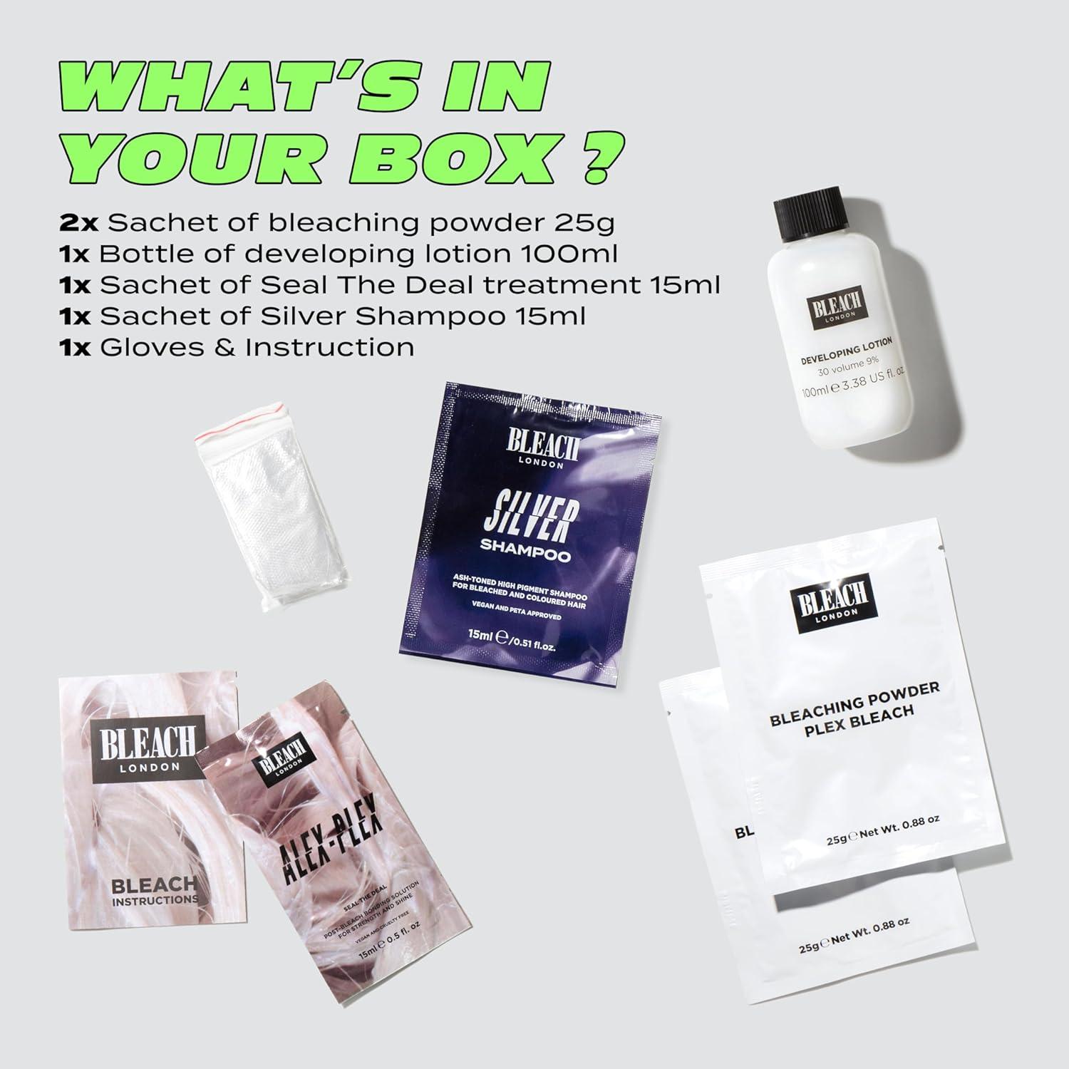 BLEACH LONDON Plex Bleach Kit Professional Standard Bleach with anti