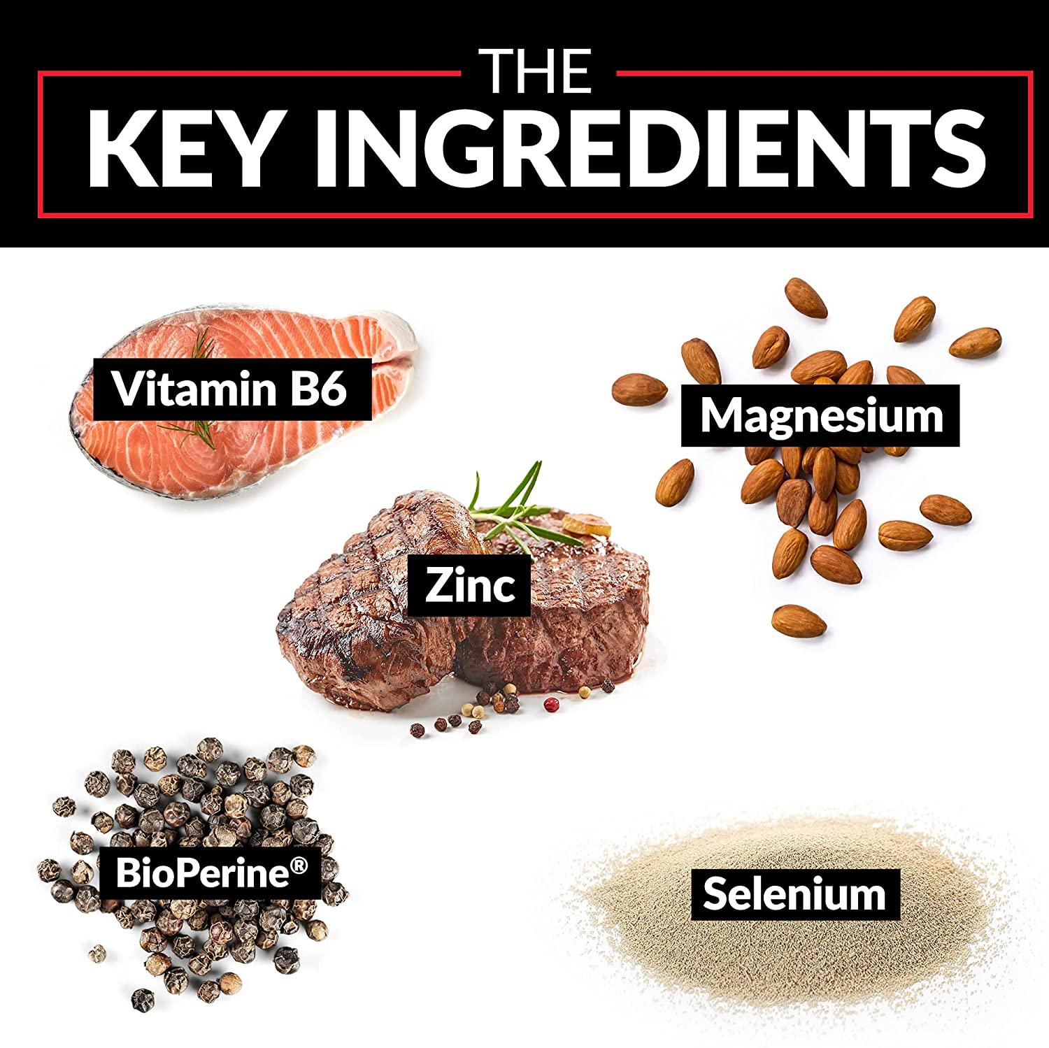 Force Factor Zinc Magnesium Aspartate 60 Tablets