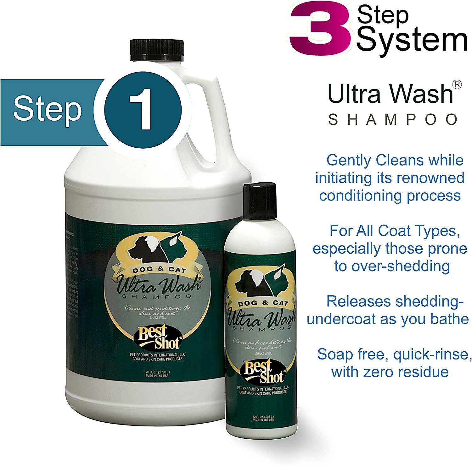 Best Shot Pet Best Shot Ultra Wash Shampoo, 12 oz., Pastel Green, (A1)