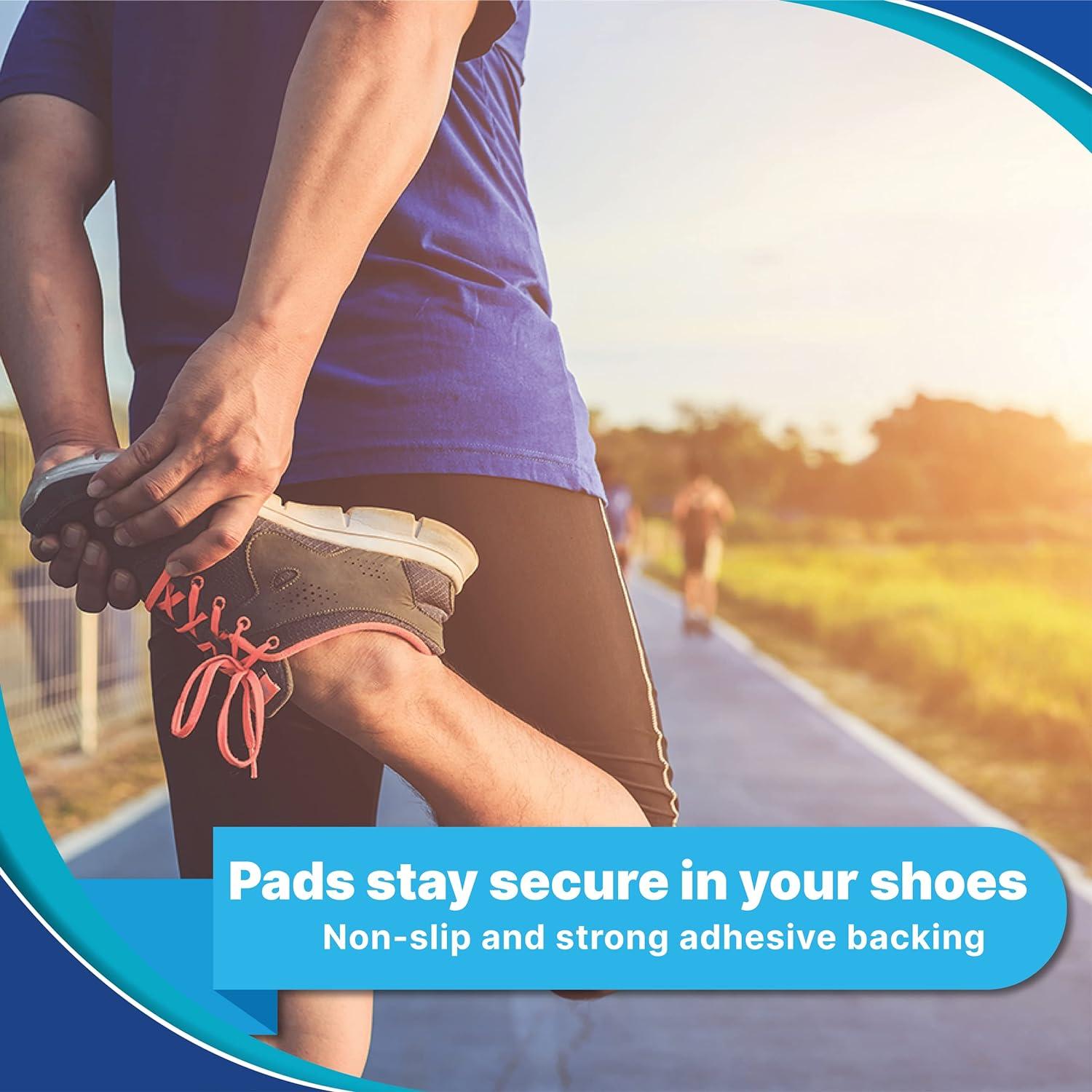 hAPad White Metatarsal Pads for Pain Relief Small 1/4 Pack of 6