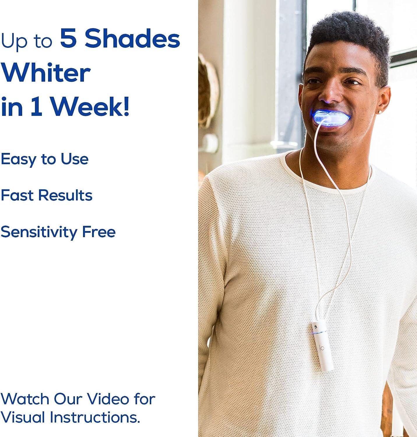 GLO Lit Teeth Whitening Device w/Patented Warming LED Mouthpiece