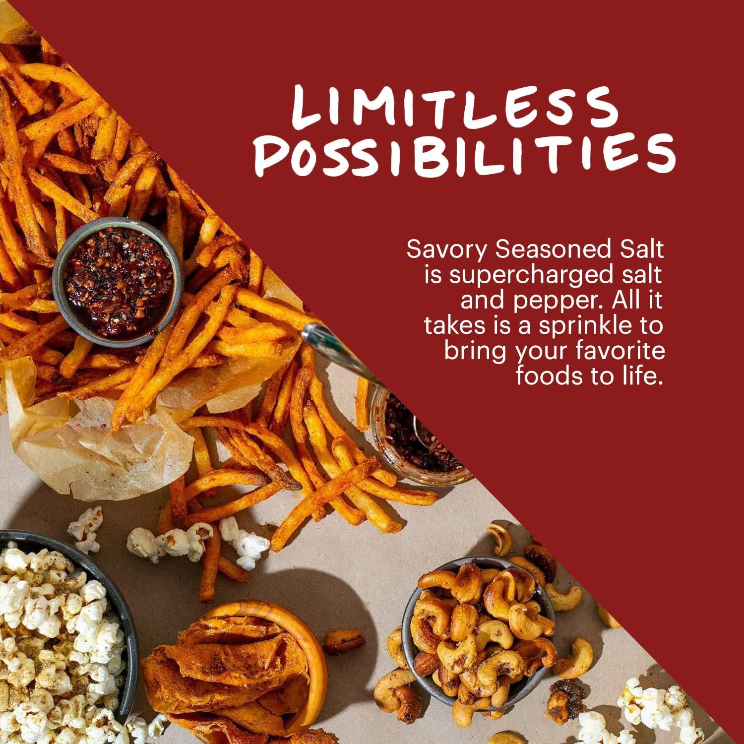 Momofuku Savory Seasoned Salt by David Chang, (4 Ounces), Umami