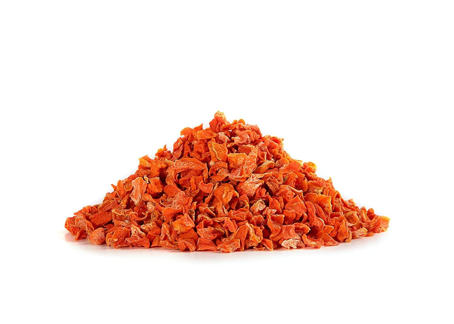 Gourmanity 2 lb Dehydrated Carrots Resealable Bag, Shredded Carrots
