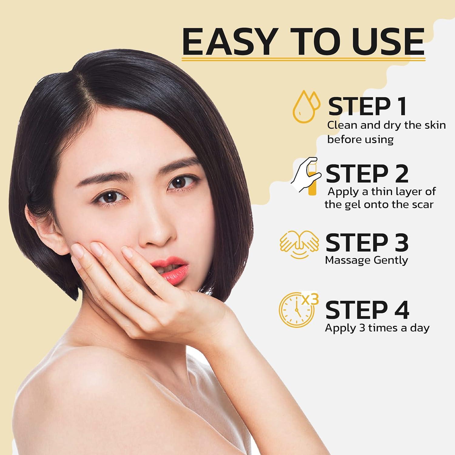 Regenacyn Scar Gel Advanced Acne Scar Treatment with Hypochlorous Acid