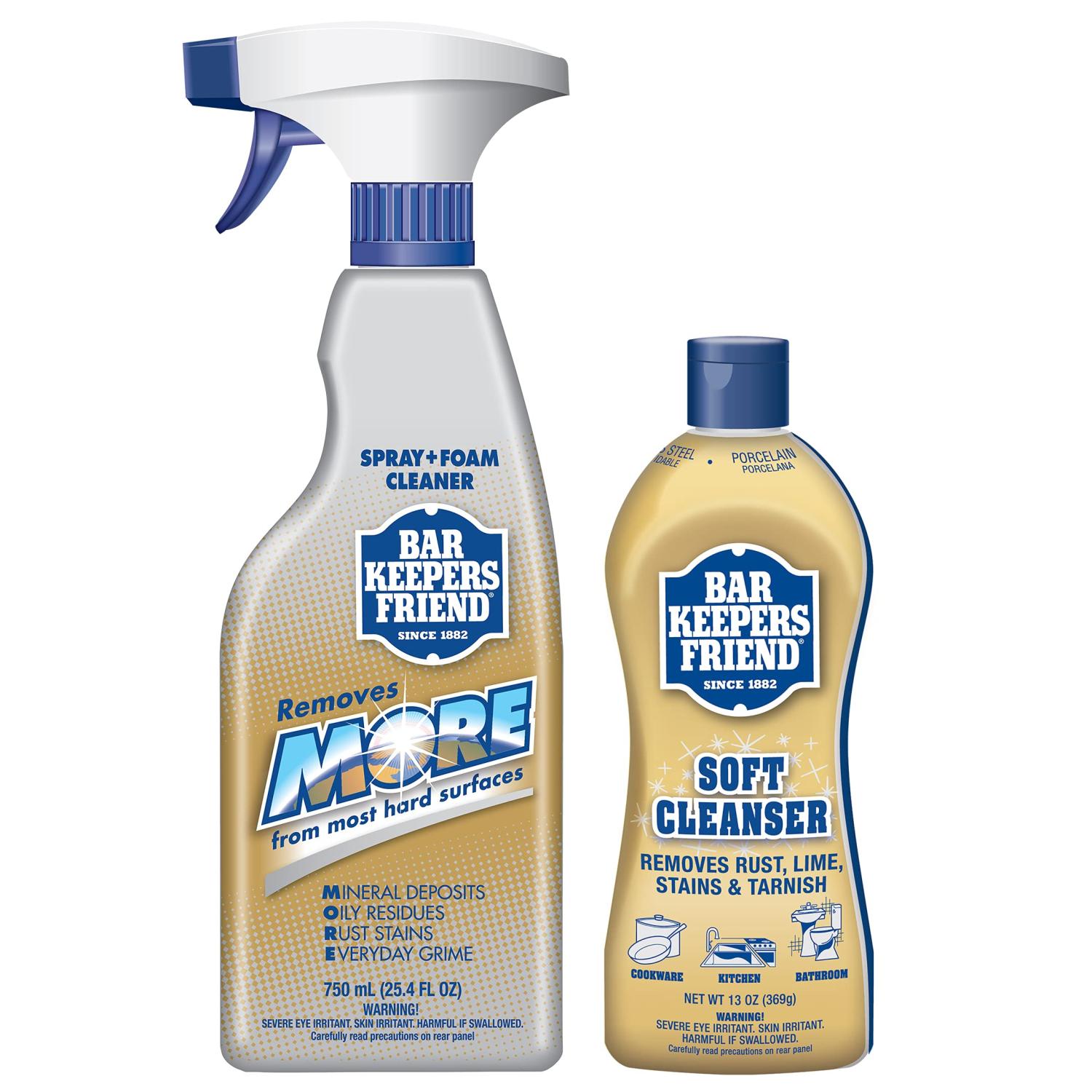 Bar Keepers Friend Soft Cleanser Premixed Formula 13 oz. container