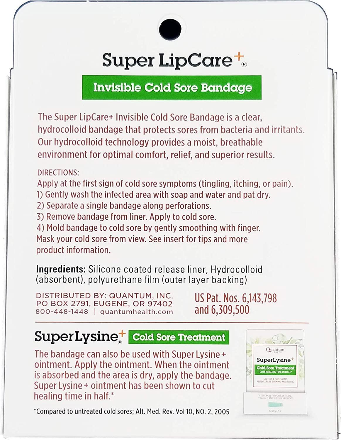 Quantum Health Super LipCare+ Invisible Cold Sore/Fever Blister
