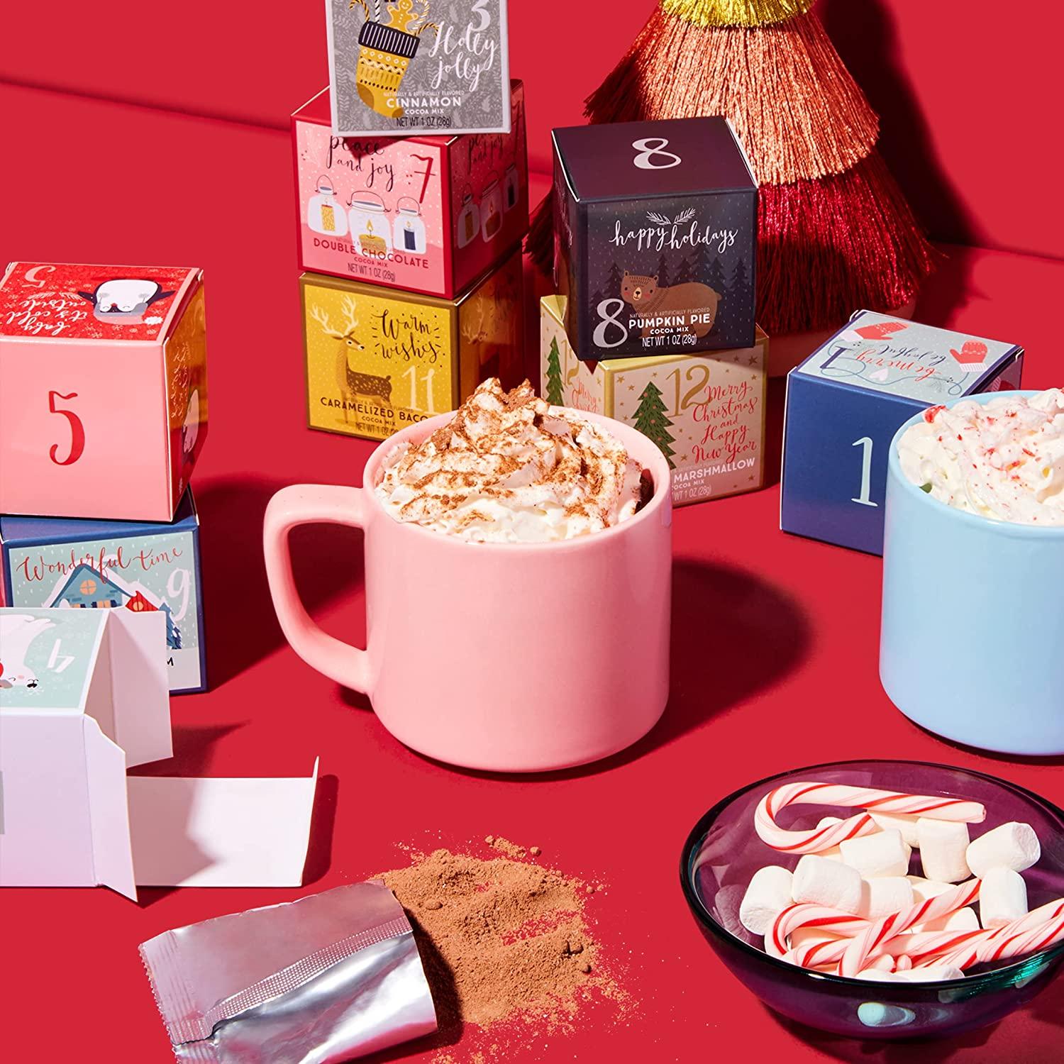 Thoughtfully Gourmet 12 Days of Christmas Hot Chocolate Gift Set